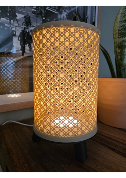 Modern Rattan Stili Abajur – Ortam Işığı Masa Lambası modelleri