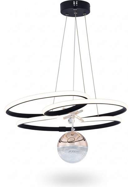 DG1143 Led-Rgb Avize – Beyaz/siyah (Yerli Üretim) fiyatları