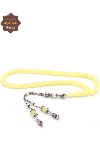 Gümüş Püsküllü Minik Boy Kapsül Kesim Ukrayna Damla Kehribar Tesbih 201024758 fiyatları