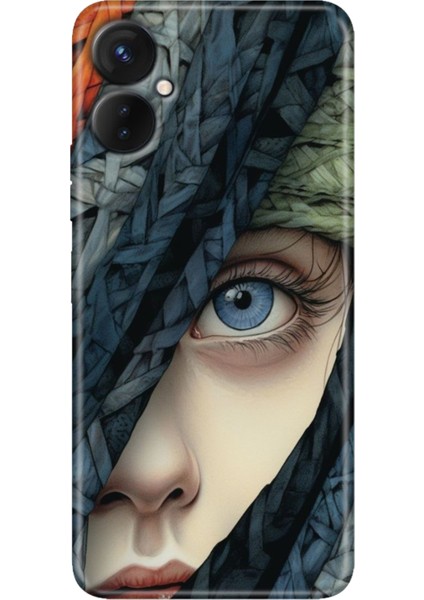 Tecno Camon 19 Neo Kılıf (CH6I) Uyumlu Desenli Silikon Siluet