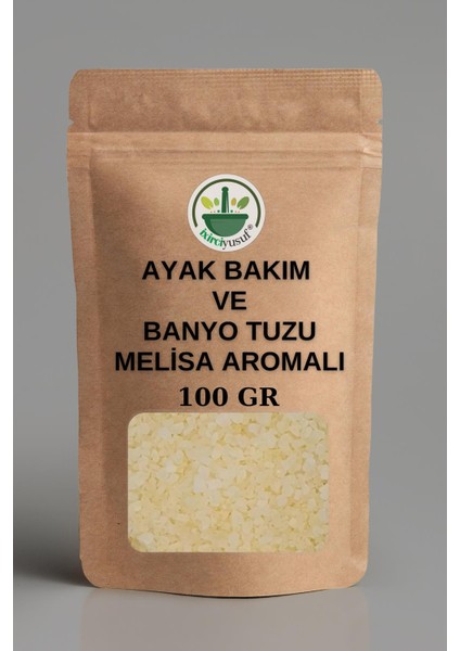 Ayak Bakım & Banyo Tuzu (Melissa Aromalı) 100 gr