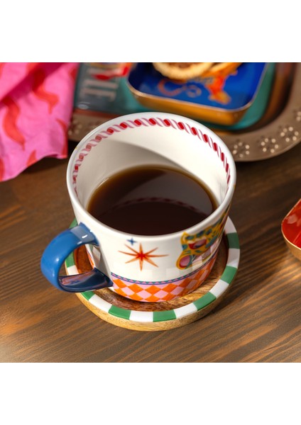 Nohar Mango Ağacı - Reçine Bardak Altlığı 11X11 cm Renkli indirimleri