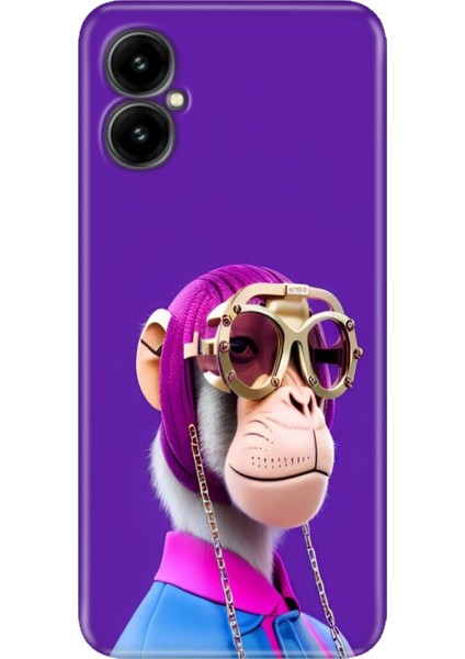 Omix X5 Kılıf Desenli Baskılı Hd Kaleografi Silikon Monkey