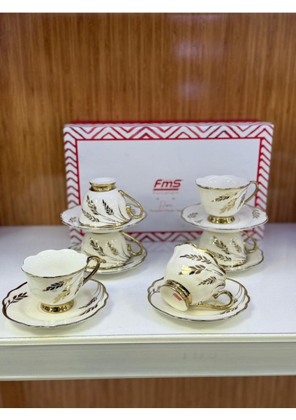 DURU PREMİUM PORSELEN FİNCAN TAKIMI 6 KİŞİLİK 1211