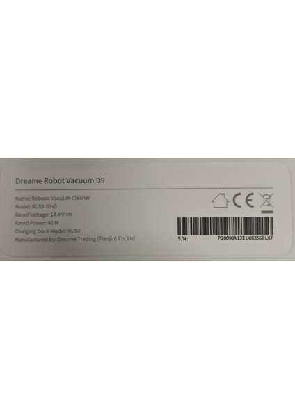 D9 Robot Süpürge D9B1001-3 ( 2.el Ürün ) indirimleri