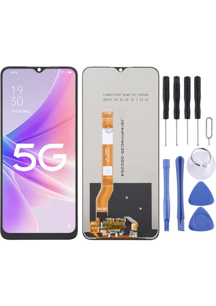 Oppo A2X 5g LCD Ekran ve Digitizer Tam Ekran Için (Yurt Dışından)