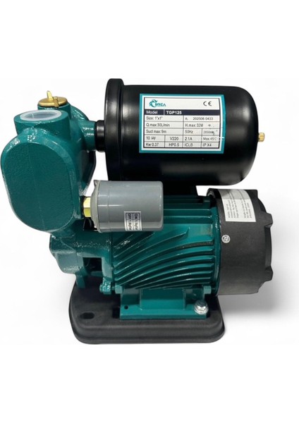 Güneş Enerjisi Basınç Arttırıcı Sıcak Su Hidroforu POMPAMAT-TGP125