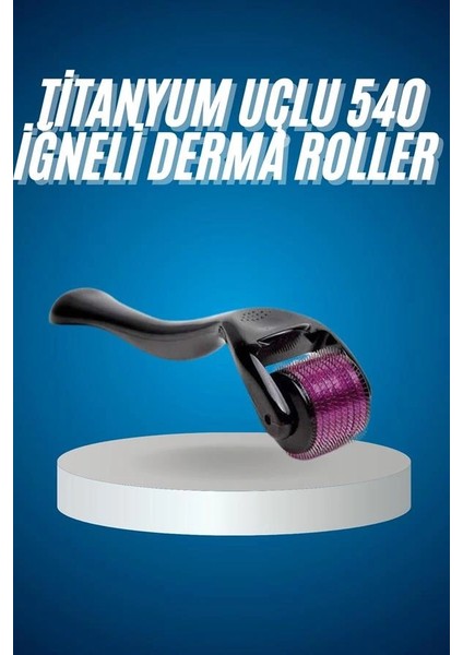 Titanyum Uçlu Derma Roller 540 Iğneli 1 mm Gözenek Azaltıcı Akne Izlerine Uygun fiyatları