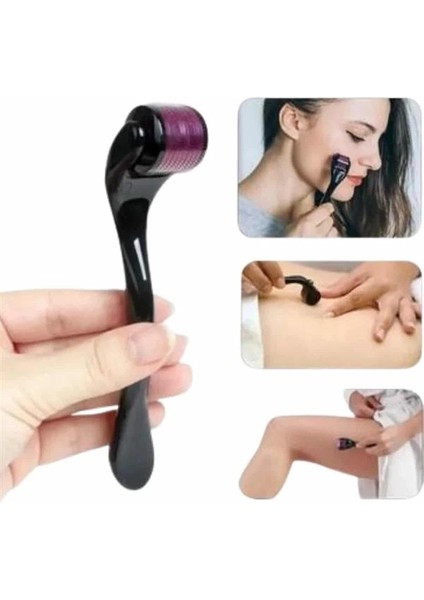 Titanyum Uçlu Derma Roller 540 Iğneli 1 mm Gözenek Azaltıcı Akne Izlerine Uygun modelleri