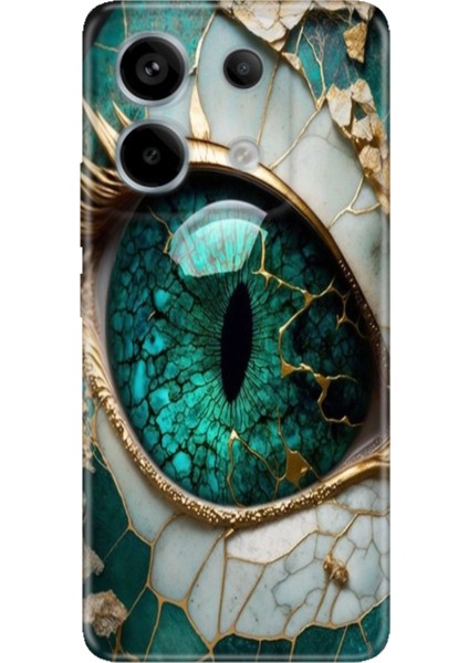 Redmi Note 13 Pro 5g / Poco X6 Kılıf Renkli Esnek Silikon Tanrıça Gözü