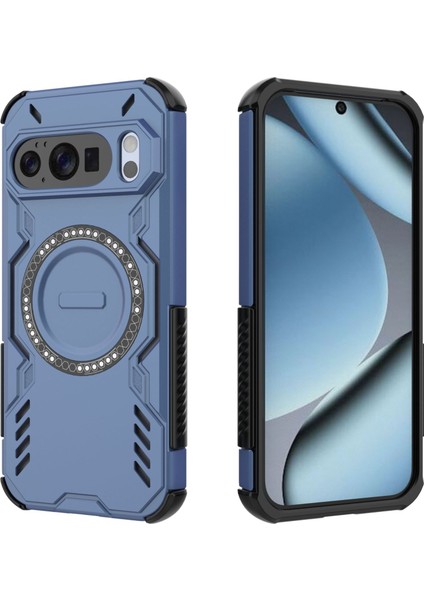 Google Pixel 10/10 Pro Magsafe Kılıf, Manyetik Düşmeye Dayanıklı Telefon Kılıfı Kapağı Google Pixel 10/10 Pro (Yurt Dışından)