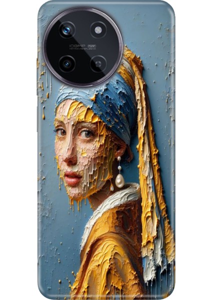 Realme 11 4g Kılıf Renkli Trendy Kapak Silikon Inciküpeli