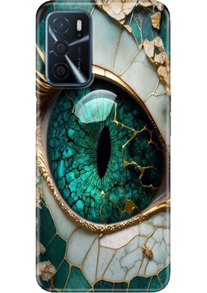 Oppo A16 Kılıf (CPH2269) Uyumlu Silikon Tasarım Stok Tanrıça Gözü