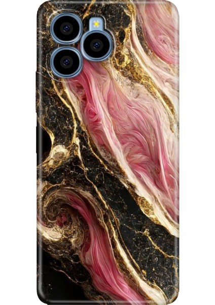 Omix X6 Kılıf Silikon Özel Kapak Seattle Mermer