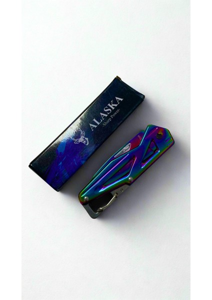 Alaska Gökkuşağı Katlanır Mini Cep Çakısı modelleri