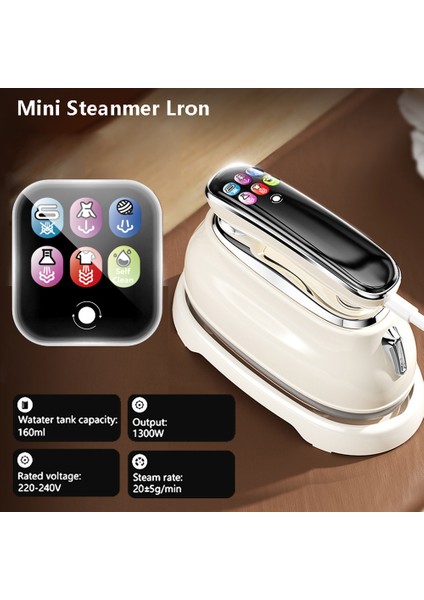 Yeni El Giyim Ütü Makinesi LCD Ekran Akıllı Altı Ayarlı Taşınabilir Ütü Makinesi Elektrikli Ütü Ütü Makinesi (Yurt Dışından) modelleri