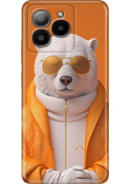 Omix X7 Kılıf Silikon Tasarım Stok Stil Bear