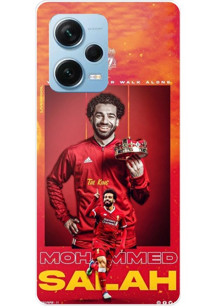 Redmi Note 12 Pro 5g Uyumlu Salah King Kral Tasarımlı Baskılı Silikon Kılıf