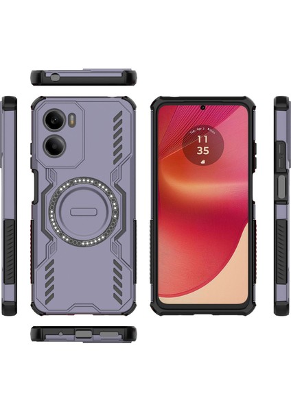 Motorola Moto G05 Magsafe Kılıf, Manyetik Düşmeye Dayanıklı Telefon Kılıfı Kapağı Motorola Moto G05 (Yurt Dışından) modelleri