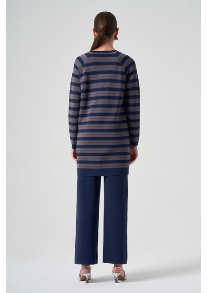 Merserize Bol Paça Pantolon 002 Lacivert modelleri