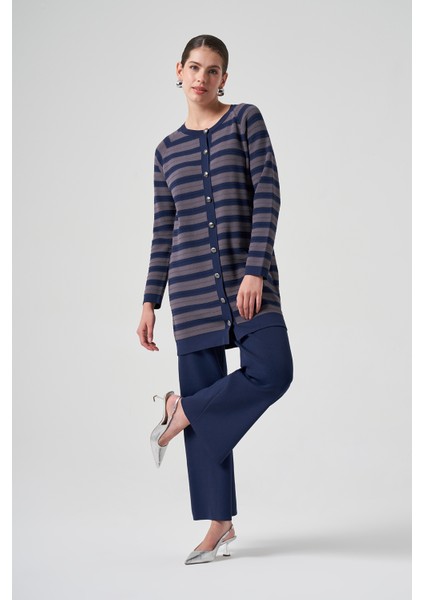 Merserize Bol Paça Pantolon 002 Lacivert fırsatları