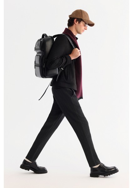 Erkek Siyah Dik Yaka Süet Dokulu Mevsimlik Comfort Fit Mont B006002 indirimleri