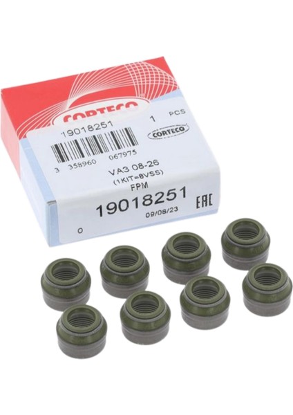 Supap Lastiği (Keçesi) Tk. 095622 / Berlingo Boxer Jumper Jumpy Expert Partner