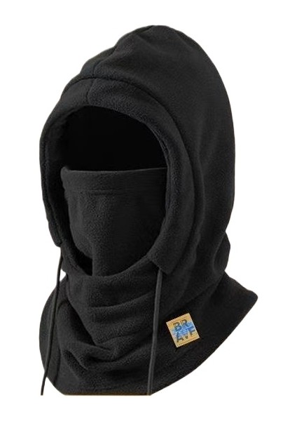 Şapka Erkek Kış Bisiklet Sürme Soğuk Maske Kış Sıcak Maske Eşarp Artı Kadife Kalın Rüzgar Geçirmez Kulak Koruma Yüz Kadın (Yurt Dışından)