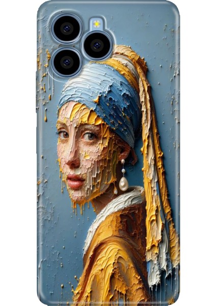 Omix X6 Kılıf Silikon Özel Kapak Inciküpeli