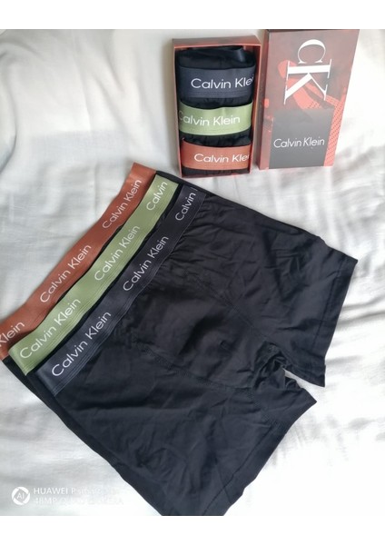 3lü Kutu Erkek Boxer