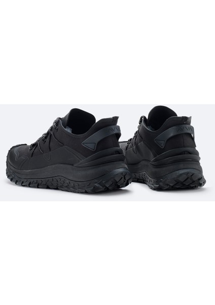Erkek Siyah %100 Kauçuk Taban Su Itici Sneaker Ayakkabı A42y8011 fırsatları