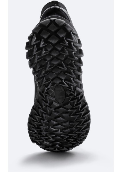 Erkek Siyah %100 Kauçuk Taban Su Itici Sneaker Ayakkabı A42y8011 indirimleri