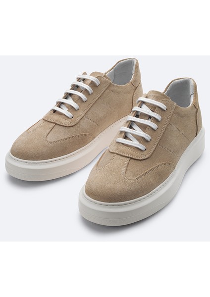 Erkek Bej %100 Süet Esnek Taban Hafif Casual Ayakkabı B008002 fiyatları