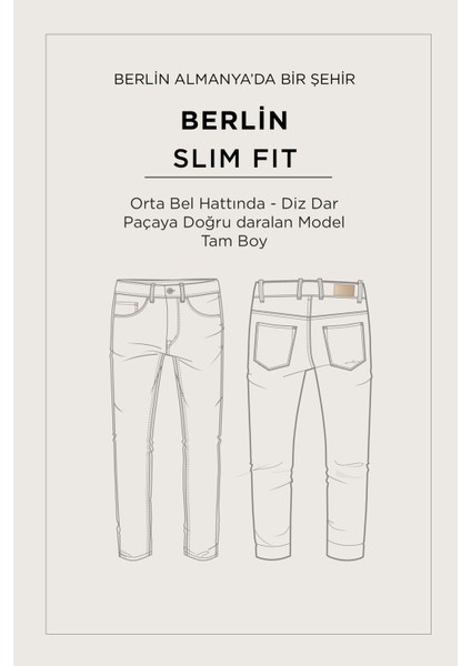 Erkek Kamel Parça Boya Yıkamalı Esnek Berlin Slim Fit Jean Pantolon A42Y3500 fiyatları