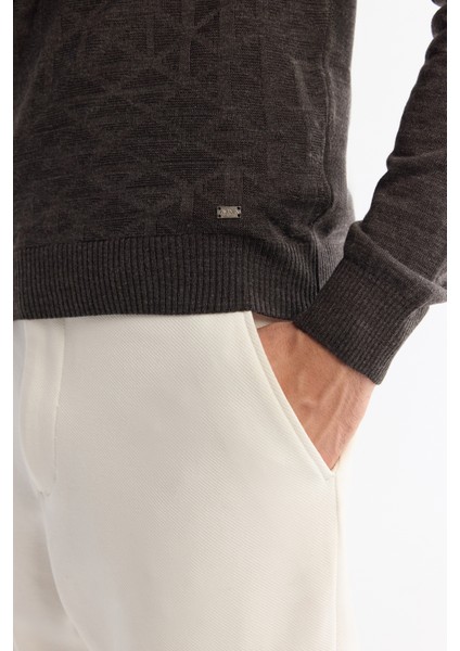 Erkek Antrasit Dokulu Basic Kazak E005110 fiyatları