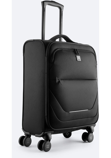 Erkek Siyah Laptop Bölmeli Kilitlenebilir Küçük Boy Bavul B008107 modelleri