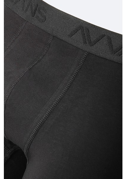 Erkek Siyah Düz Basic Tekli Boxer B009505 modelleri