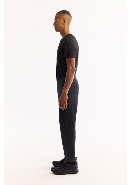 Erkek Siyah Beli Lastikli Soft Touch Bi-Stretch Comfort Fit Eşofman Altı A52Y3415 indirimleri