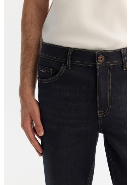 Erkek Antrasit Eskitme Yıkamalı Esnek Berlin Slim Fit Jean Pantolon A42Y3531 indirimleri