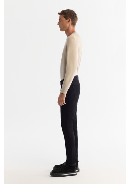 Erkek Siyah Rinse Yıkama Berlin Slim Fit Jean Pantonlon A42Y3514 modelleri