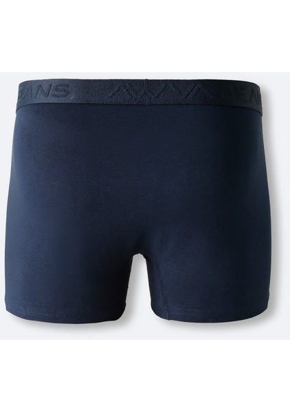 Erkek Lacivert Basic Pamuklu Tekli Regular Fit Boxer B009510 fiyatları