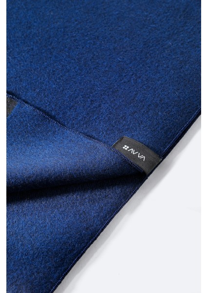 Erkek Lacivert Viskon Karışımlı Püsküllü Şal B009401 modelleri