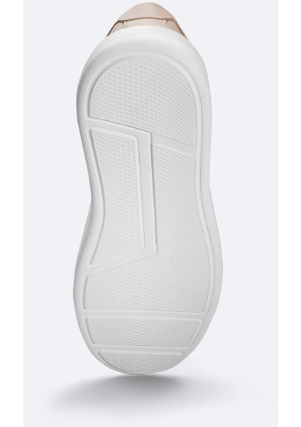 Erkek Bej %100 Deri Esnek Taban Hafif Casual Ayakkabı B008000 fırsatları