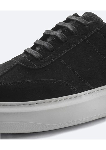 Erkek Siyah %100 Süet Esnek Taban Hafif Casual Ayakkabı B008002 modelleri