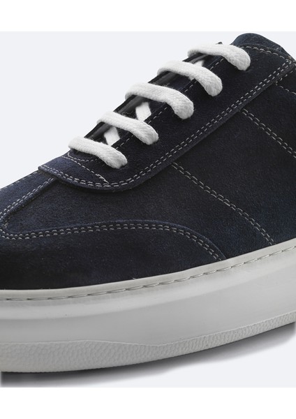 Erkek Lacivert %100 Süet Esnek Taban Hafif Casual Ayakkabı B008002 modelleri