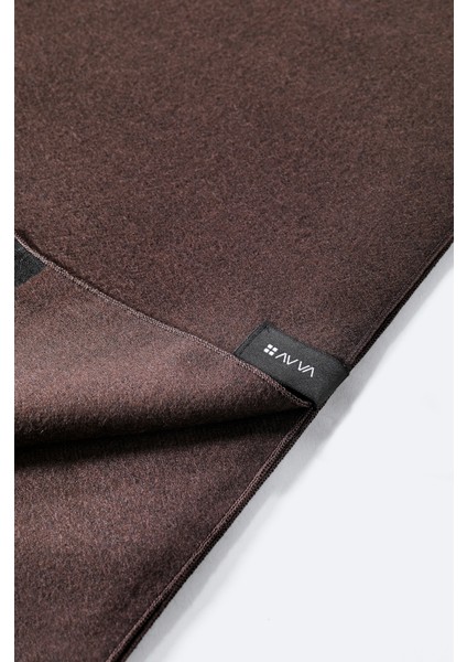 Erkek Kahverengi Viskon Karışımlı Püsküllü Şal B009401 modelleri