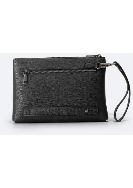 Erkek Siyah Deri Görünümlü El Çantası A42Y9105 modelleri