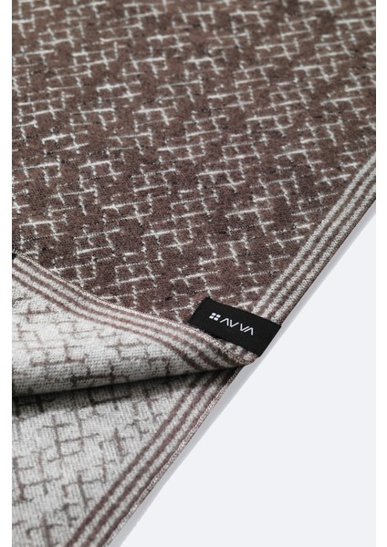 Erkek Vizon Viskon Karışımlı Püsküllü Desenli Şal A42y9403 modelleri