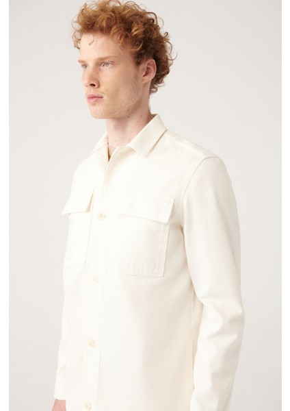 Erkek Ekru Kapaklı Cepli Parçaboya Mont A31Y6050 fiyatları