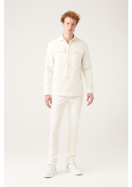 Erkek Ekru Kapaklı Cepli Parçaboya Mont A31Y6050 indirimleri